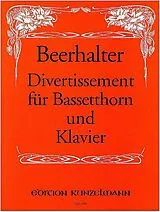 Alois Beerhalter Notenblätter Divertissement