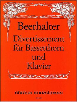 Alois Beerhalter Notenblätter Divertissement