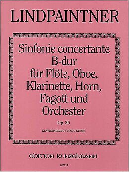 Peter Joseph Lindpaintner Notenblätter Sinfonia concertante