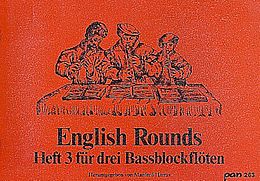  Notenblätter English Rounds Band 3