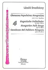Lazslo Draskoczy Notenblätter 4 Hungarian Folk Songs