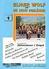  Notenblätter Elmar Wolf und die neuen Egerländer Band 1