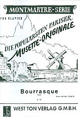 Michel Peguri Notenblätter Bourrasque Valse für Akkordeon