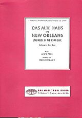 Alan Price Notenblätter Das alte Haus in New Orleans