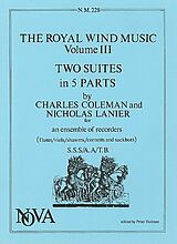 Charles Coleman Notenblätter The Royal Wind Music vol.3