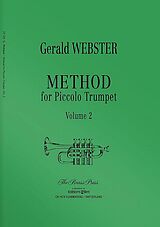 Gerald Webster Notenblätter Method for Piccolo Trumpet vol.2