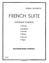Yvonne Berthe Melitta Desportes Notenblätter French Suite