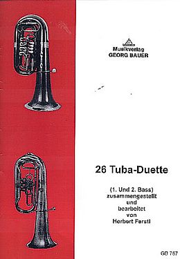  Notenblätter 26 Tuba-Duette