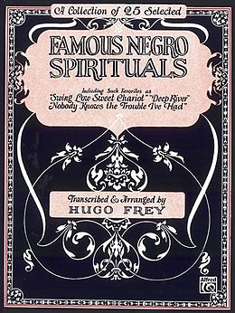  Notenblätter Famous Negro Spirituals