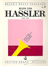 Hans Leo Hassler Notenblätter 7 Intraden aus dem Lustgarten