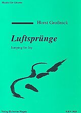 Horst Grossnick Notenblätter Luftsprünge