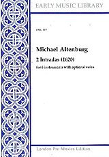 Michael Altenburg Notenblätter 2 Intradas for 6 instruments