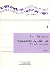  Notenblätter Recorders in Rhythm vol.1