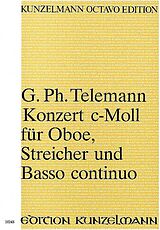 Georg Philipp Telemann Notenblätter Konzert c-Moll TWV51-c1