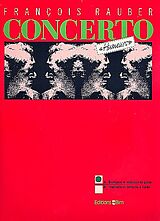 Francois Rauber Notenblätter Concerto humeurs en 4 mouvements