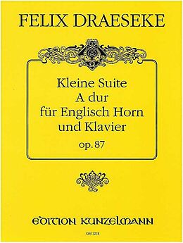 Felix Draeseke Notenblätter Kleine Suite A-Dur op.87