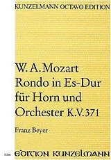 Wolfgang Amadeus Mozart Notenblätter Rondo Es-Dur KV371