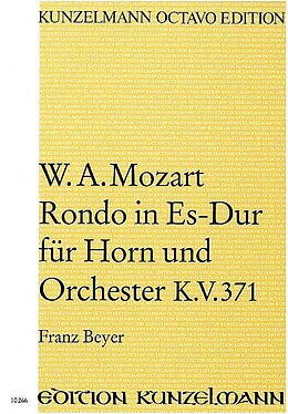 Wolfgang Amadeus Mozart Notenblätter Rondo Es-Dur KV371