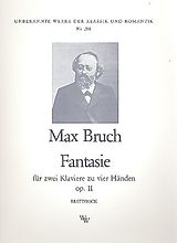 Max Bruch Notenblätter Fantasie op.11