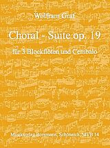 Wolfram Graf Notenblätter Choral-Suite op.19 für