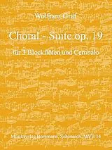 Wolfram Graf Notenblätter Choral-Suite op.19
