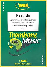 Johann Ludwig Krebs Notenblätter Fantasia für Posaune und Orgel