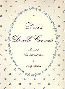 Frederick Delius Notenblätter Double Concerto for violin, cello and piano
