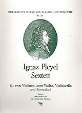 Ignaz Joseph Pleyel Notenblätter Sextett