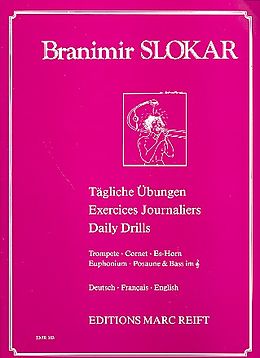 Branimir Slokar Notenblätter Tägliche Übungen für Trompete