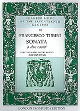Francesco Turini Notenblätter Sonata