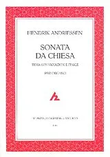 Hendrik Andriessen Notenblätter Sonata da chiesa