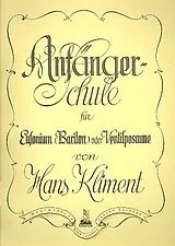 Hans Kliment Notenblätter Anfängerschule für Eufonium