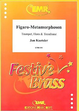 Jan Koetsier Notenblätter Figaro-Metamorphosen op.131 für