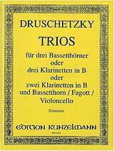 Georg Druschetzky Notenblätter Trios