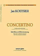 Jan Koetsier Notenblätter Concertino op.77 für Tuba und