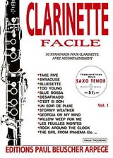  Notenblätter Clarinette facile vol.1-30 standards