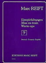 Marc Reift Notenblätter Einspielübungen für Instrumente