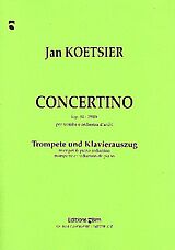Jan Koetsier Notenblätter Concertino op.84 für Trompete und