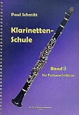 Paul Schmitt Notenblätter Schule für Klarinette Band 3 - für Fortgeschrittene
