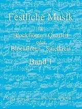  Notenblätter Festliche Musik Band 1