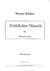 Werner Richter Notenblätter Fröhlicher Marsch
