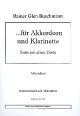 Rainer Glen Buschmann Notenblätter Für Akkordeon und Klarinette