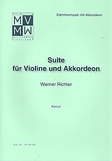 Werner Richter Notenblätter Suite