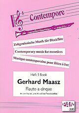 Gerhard Maasz Notenblätter Flauto à cinque Band 5