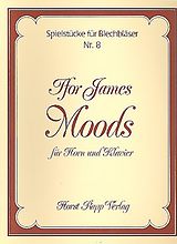 Ifor James Notenblätter Moods für Horn und Klavier