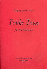 Wolfgang Amadeus Mozart Notenblätter Frühe Trios für 2 Klarinetten