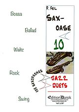 Peter Feil Notenblätter Saxoase 10 Jazz Duets