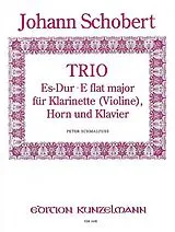 Johann Schobert Notenblätter Trio Es-Dur