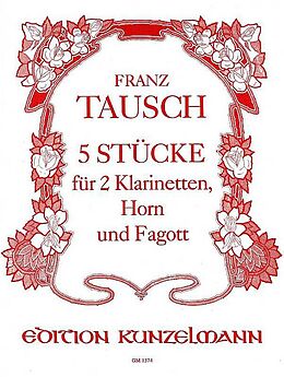 Franz Wilhelm Tausch Notenblätter 5 Stücke