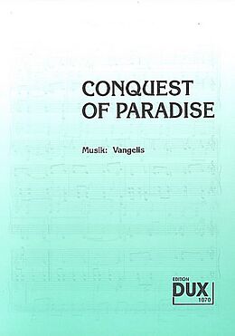Daniel Vangarde Notenblätter Conquest of Paradise